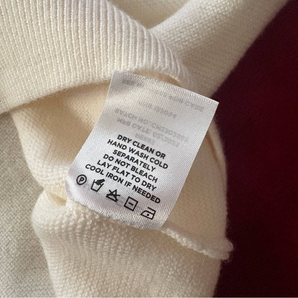 The Reset R Label Wool Pullover Size Large - Picture 9 of 9
